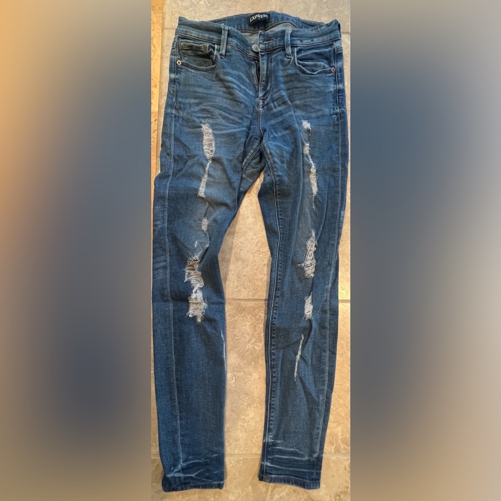 Express Stretch Legging Destroyed Style *Reduced Price*